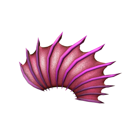 Fuschia Fish Fin
